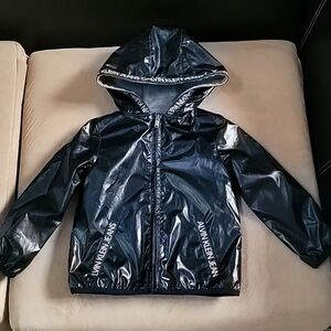 Gently used girls rain jacket size 3t Calvin klein